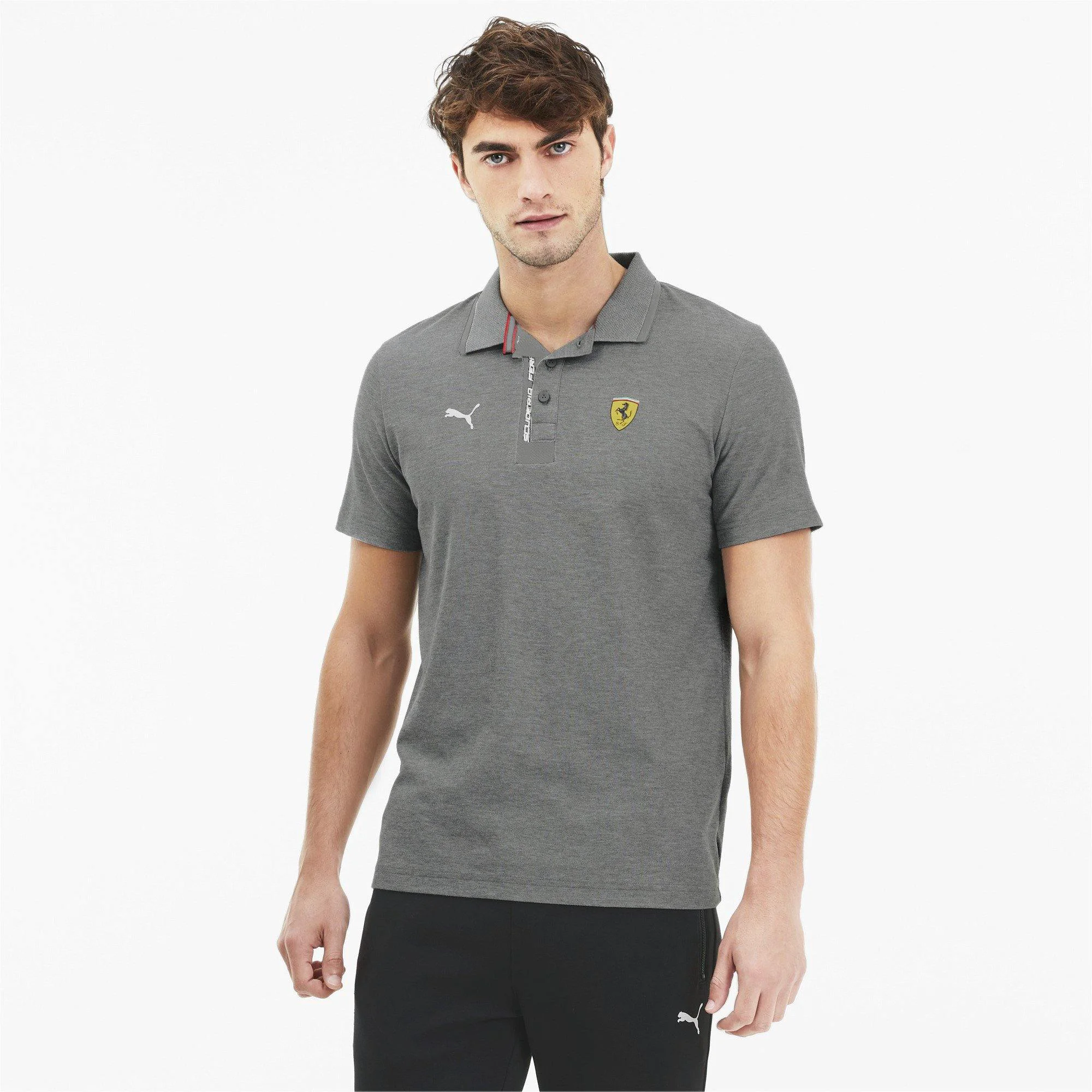 Stylish Puma Men's Sf Ferrari Polo Polos Casual