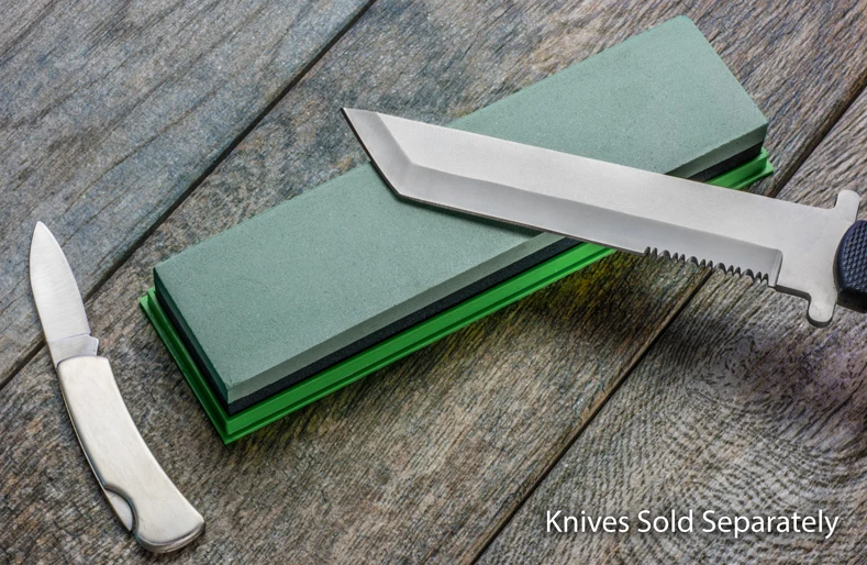 Secure 8 Double Sided Knife Sharpening WhetStone Grit 180 240 Selected