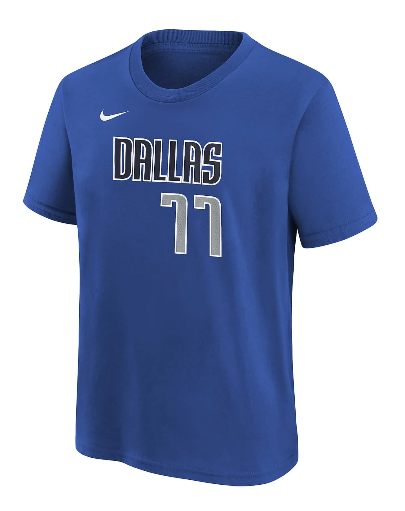 High-Quality Nike Youth NBA Mavericks '77 Doncic'Logo N N T-Shirt T-Shirts Outstanding