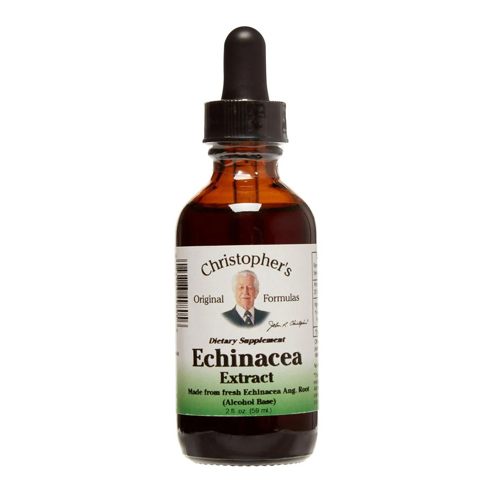 Trendy Dr. Christophers Formula Echinacea Extract Liquid 2 Oz Enhanced