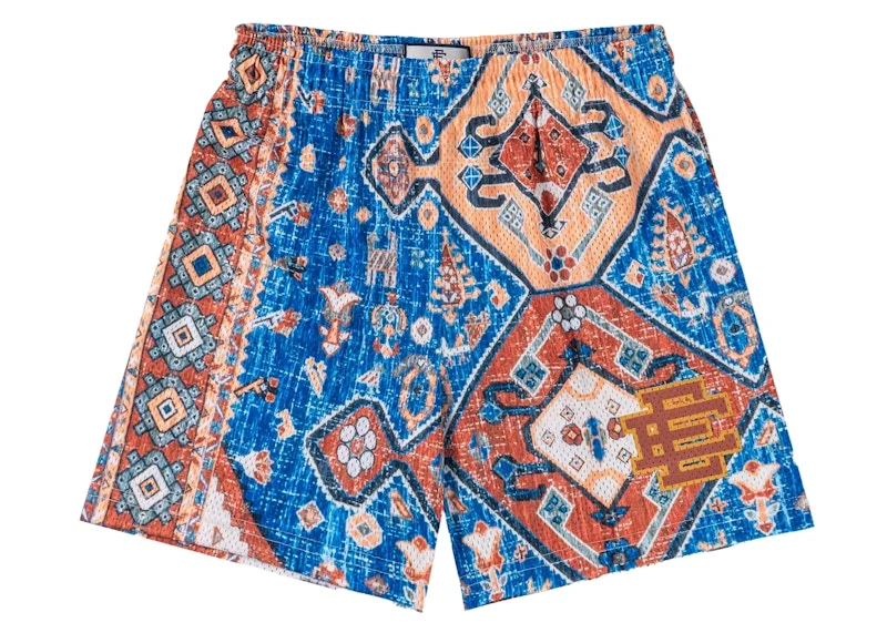 Effective Eric Emanuel Men's Ee Basic Rug Print Short Fw24 Expertly Made