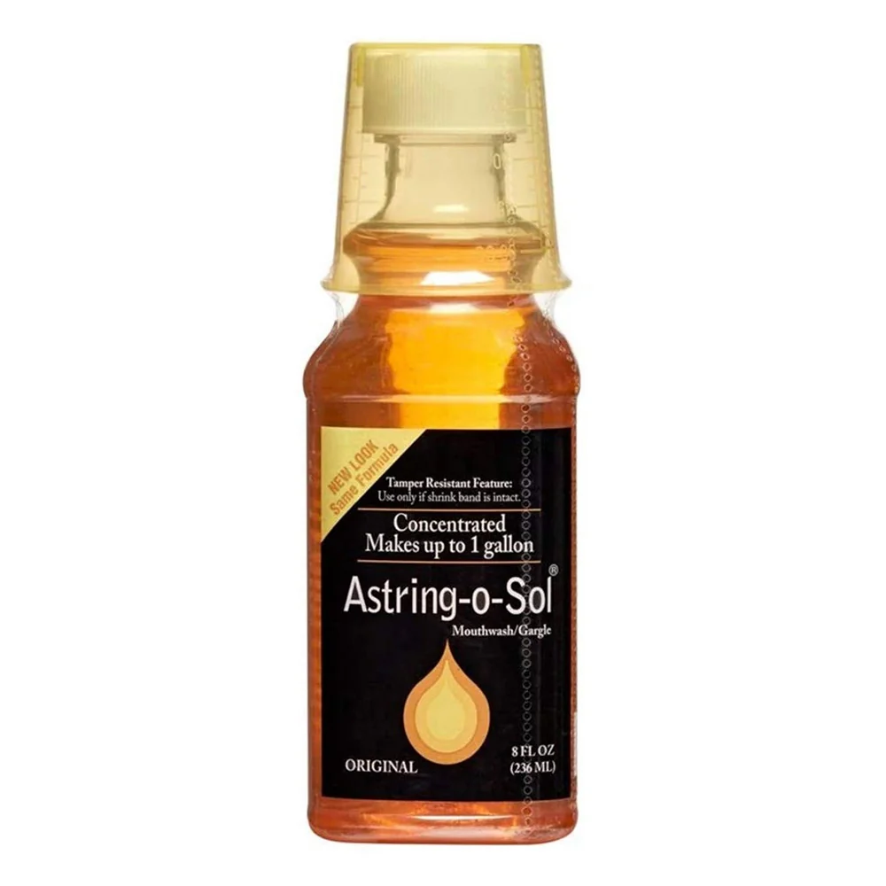 Premium Astring-O-Sol Concentrated Mouthwash 8 Oz Unique