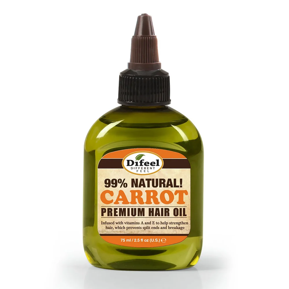 Reliable Difeel Sunflower Carrot Premium Natural Hair Oil 2.5 Oz Easy-to-Use
