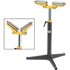 Exclusive Adjustable Angle Tool Steel Work Support Roller Stand Responsible