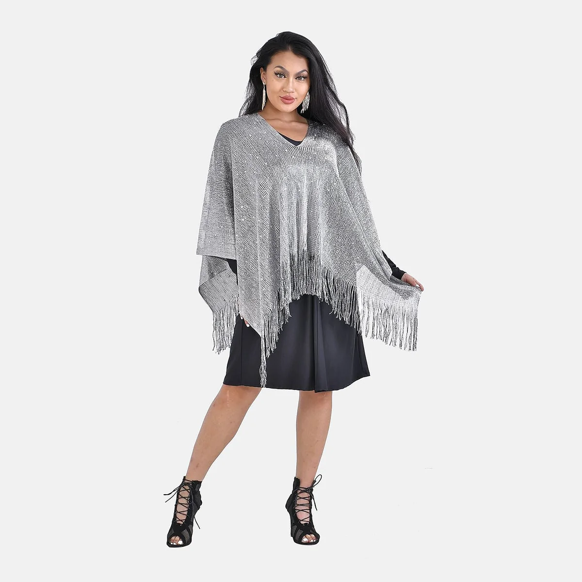 Secure HomeWomen's Fashion AccessoriesTopsPoncho 7595223 Next-Generation