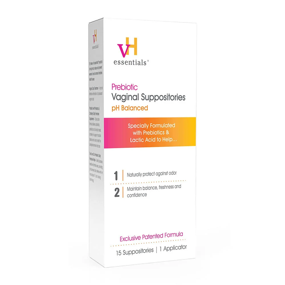 Practical Vh Essentials Prebiotic Vaginal Suppositories 15 Ea Sustainable