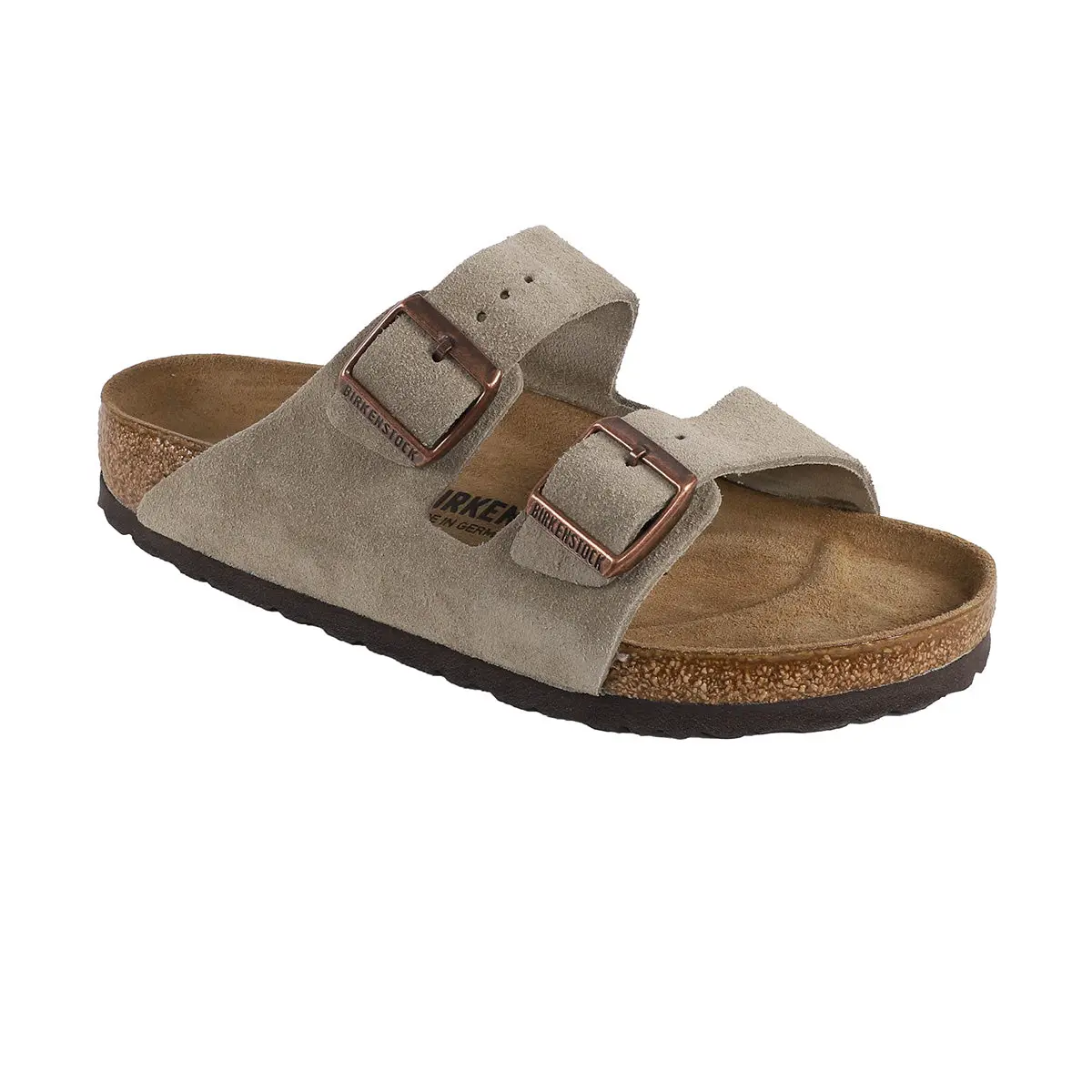 Breathable Birkenstock Arizona Suede Leather Sandals Verified