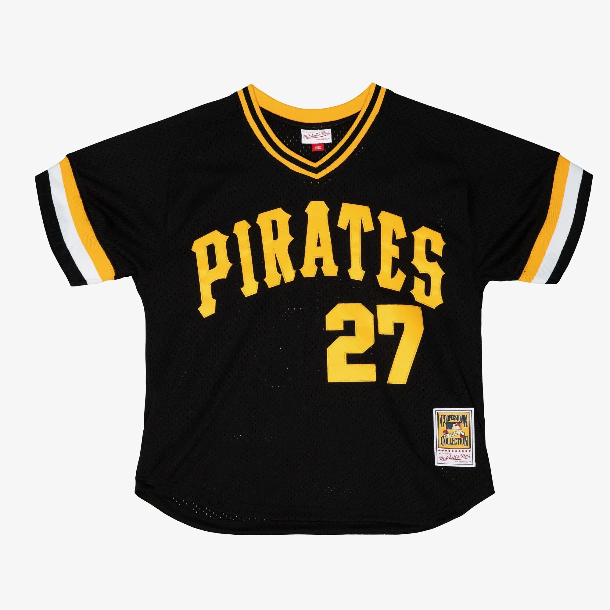 Casual Mitchell Ness Men's MLB Bp Jersey - Pirates 1982 Kent Tekulve High-Quality