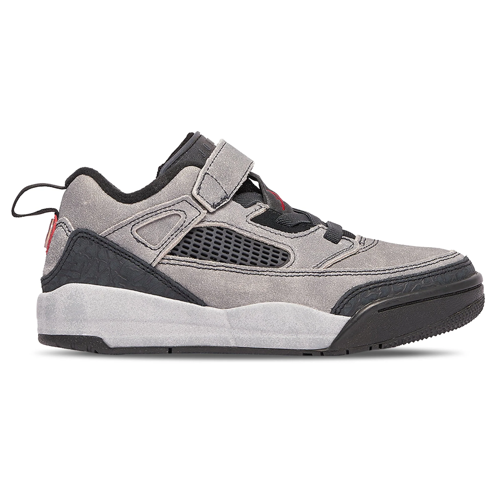 Recyclable Air Jordan Preschool Spizike Low 'Anthracite Gym Red' Practical