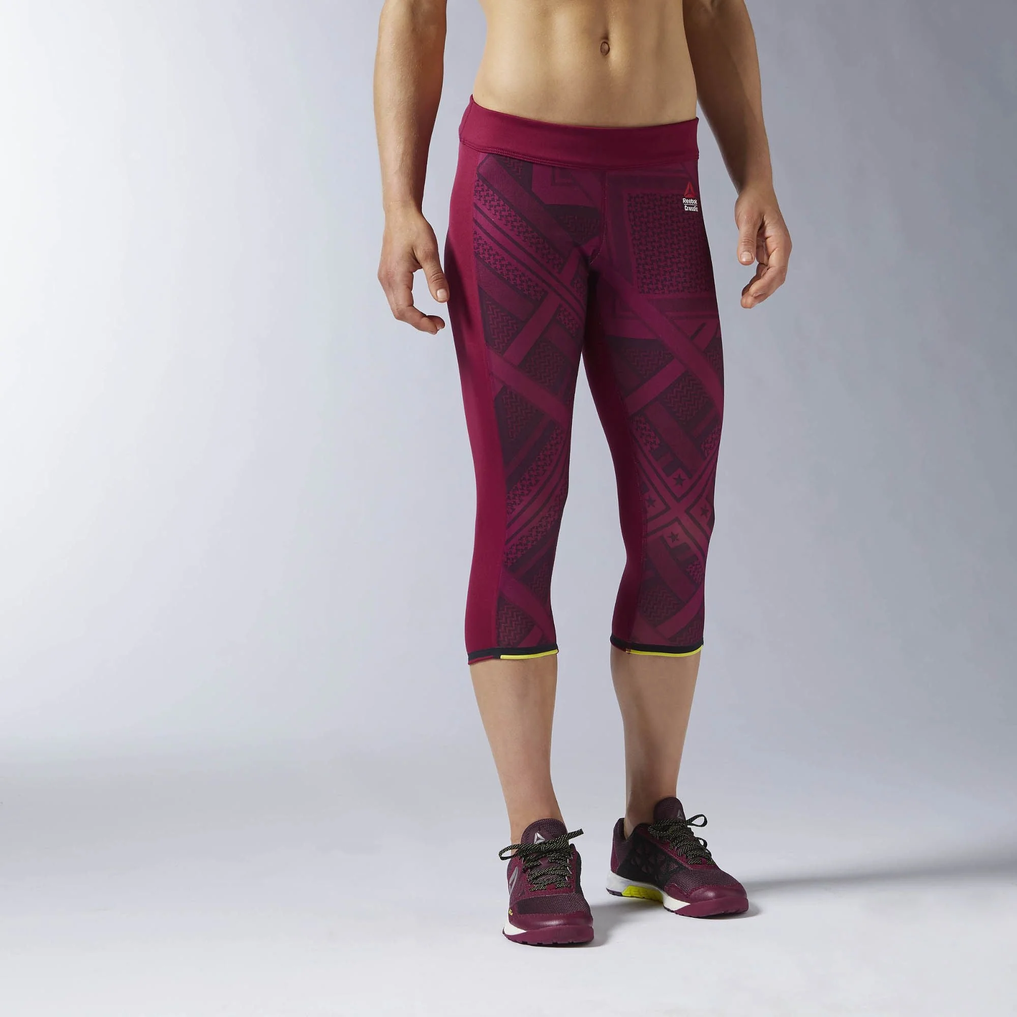 Relaxed Reebok Women's Crossfit Chase Capri Smooth