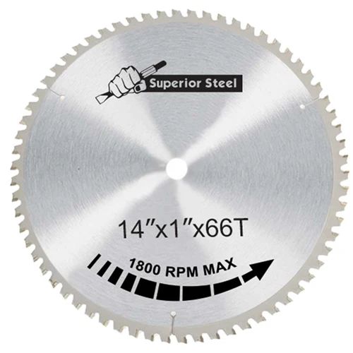 Effective 14 Carbide Tipped Metal Steel Cutting Saw Blade Selected