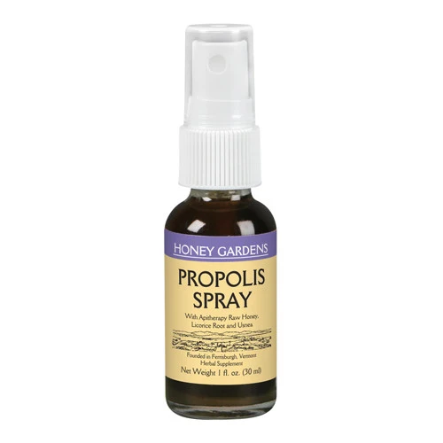 Powerful Honey Gardens Herbal Supplement Propolis Spray 1 Oz Casual