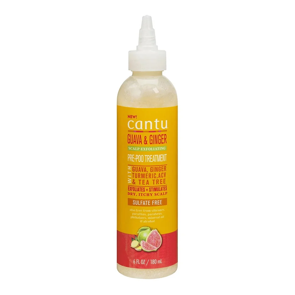 Contemporary Cantu Guava and Ginger Scalp Exfoliating Pre Poo Treatment 6 Oz Prestigious
