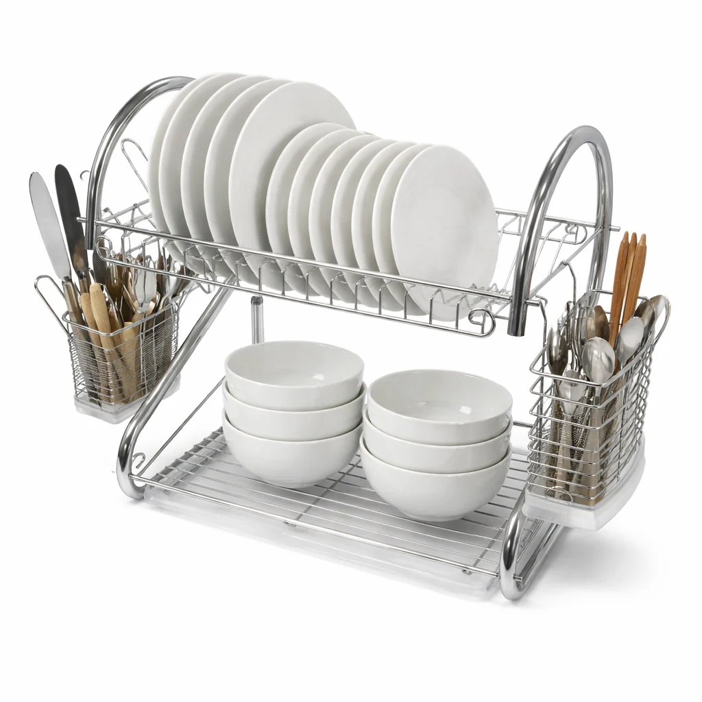 Solid Better Chef 22-Inch Chrome Dish Rack Powerful