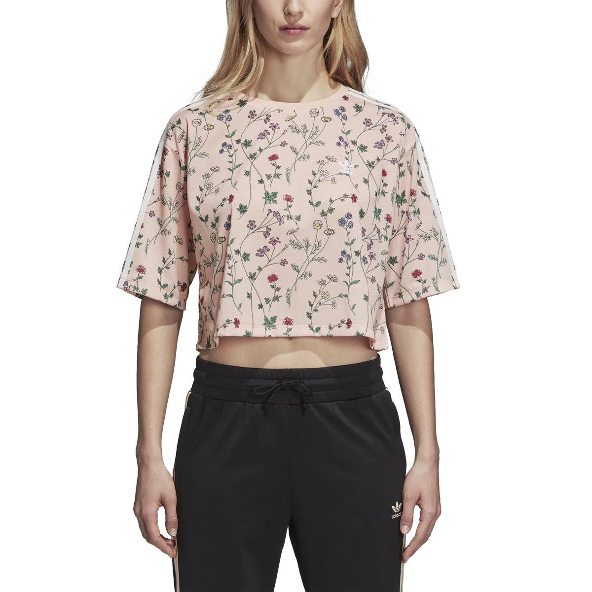 Pure adidas Women's Aop Tee Carefully Designed