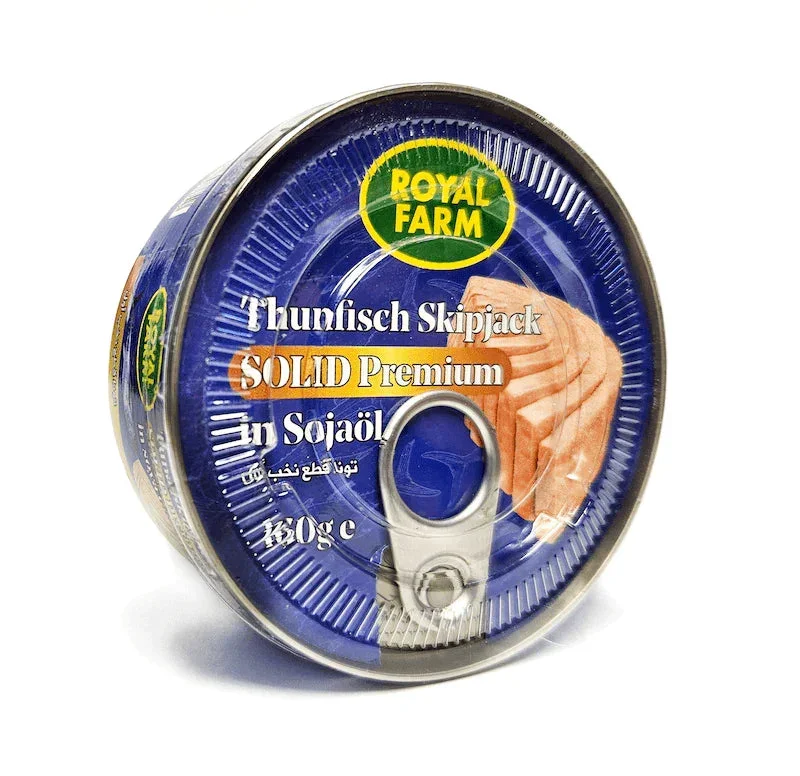Carefully Designed Premium Tuna Chunks in Soybean Oil Healthy
