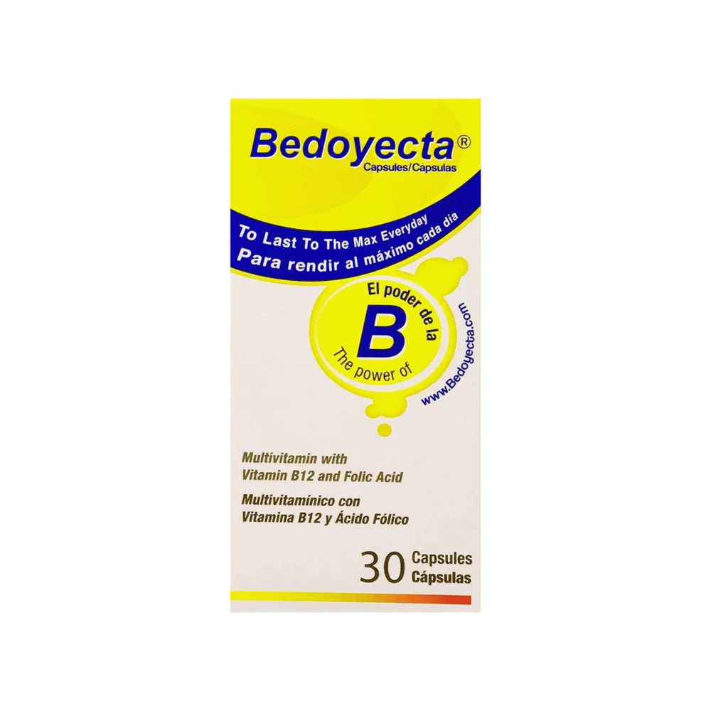 Official Bedoyecta Last to The Max Everyday Multi-Vitamin Capsules 30 Ea Fine