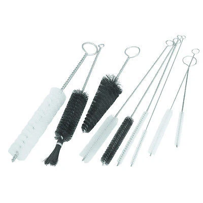 Versatile 9 Piece Nylon Brush Pipe Tube Cleaners Efficient