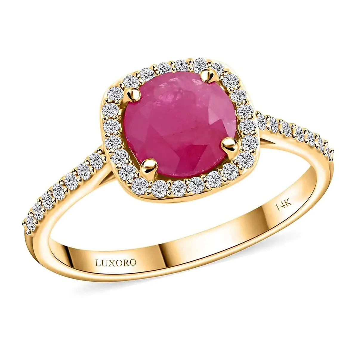 Durable HomeJewelryRingsHalo Rings 7745865 Classic