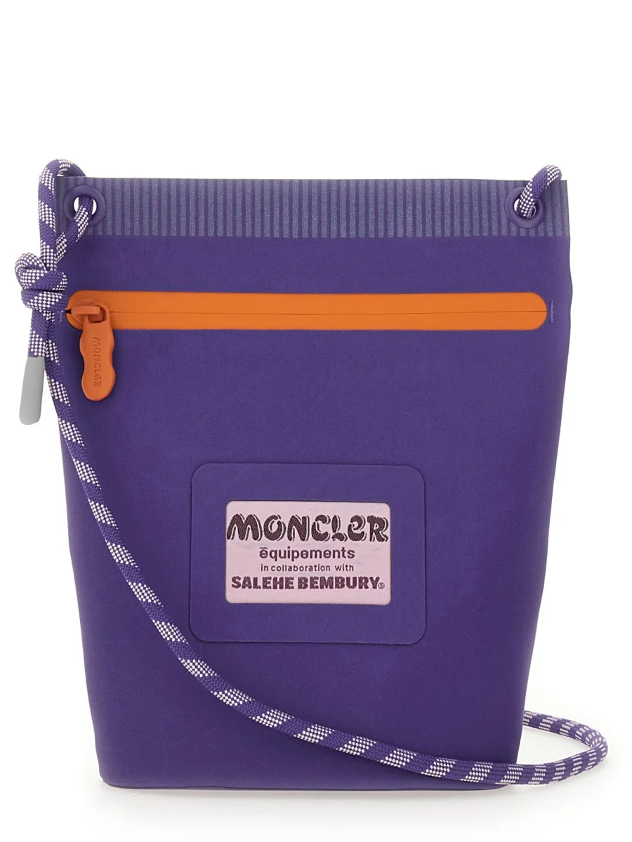 Smooth Clutch Bag Amoeba Purple Smart