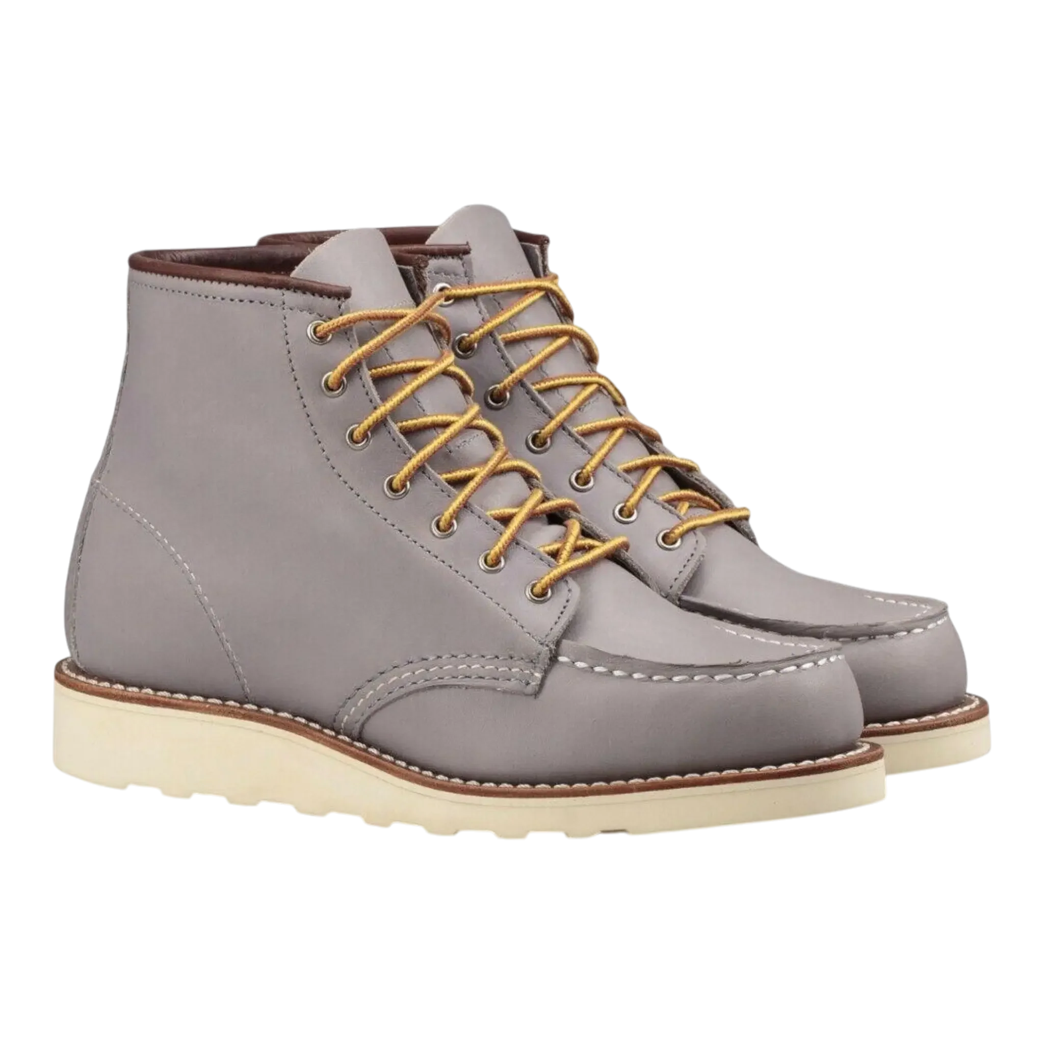 Dependable Red Wing Heritage Classic Moc Women Boots Granite Boundary Leather Modern