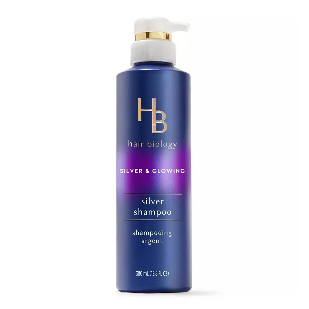 Minimalist Hair Biology Biotin Silver And Glowing Shampoo 12.8 Oz Healthy