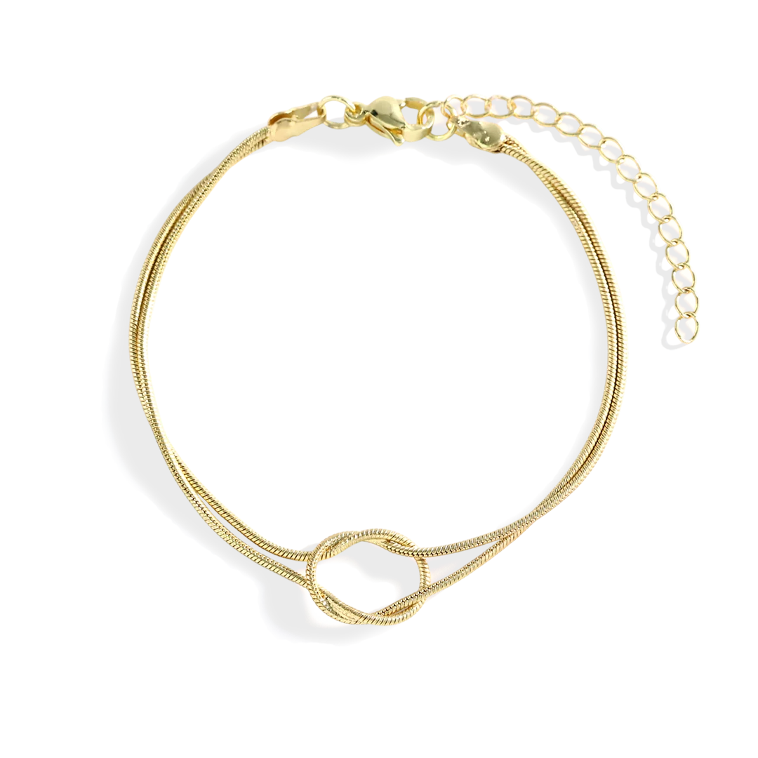 Dependable Mint Lily Dainty Knot Bracelet Genuine
