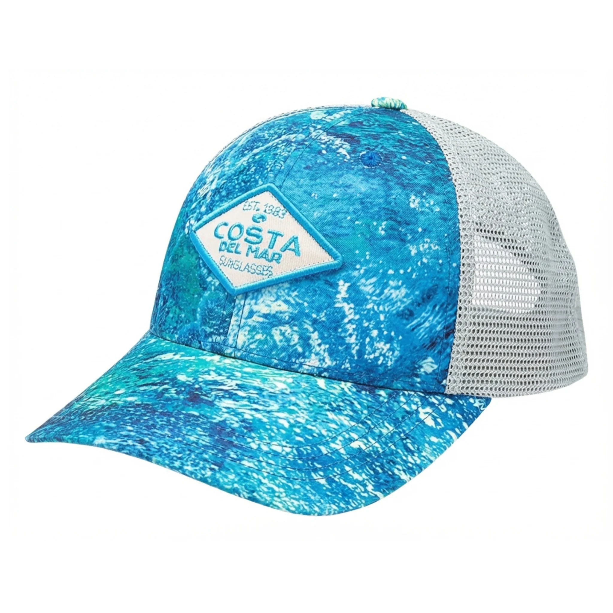 Premium Material Costa Men's Mossy Oak Coastal Trucker Hats First-Class