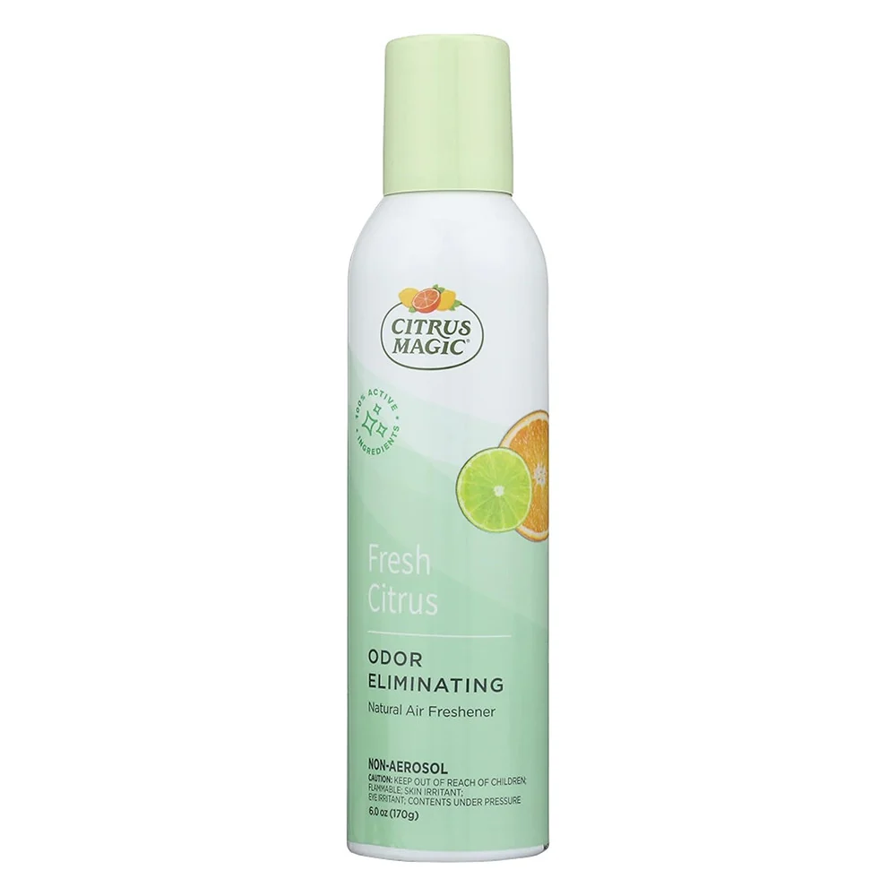 Clean Citrus Air Freshener Spray Tropical Citrus Blend Scent Can 7 Oz Relaxed