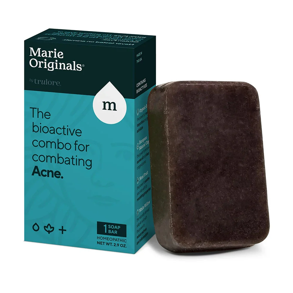 World-Class Marie s The Bioactive Acne Bar Soap 2.9 Oz Prestigious