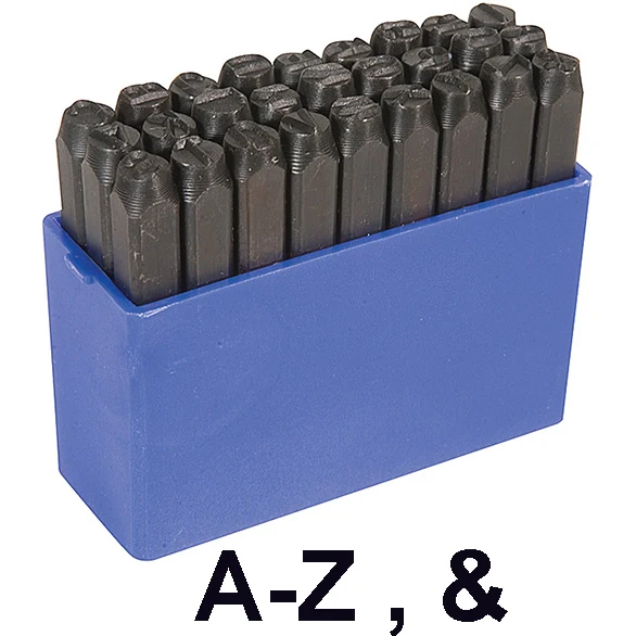Genuine 1 4 Letter Steel Stamp Stamper Tool Punch Set Stylish
