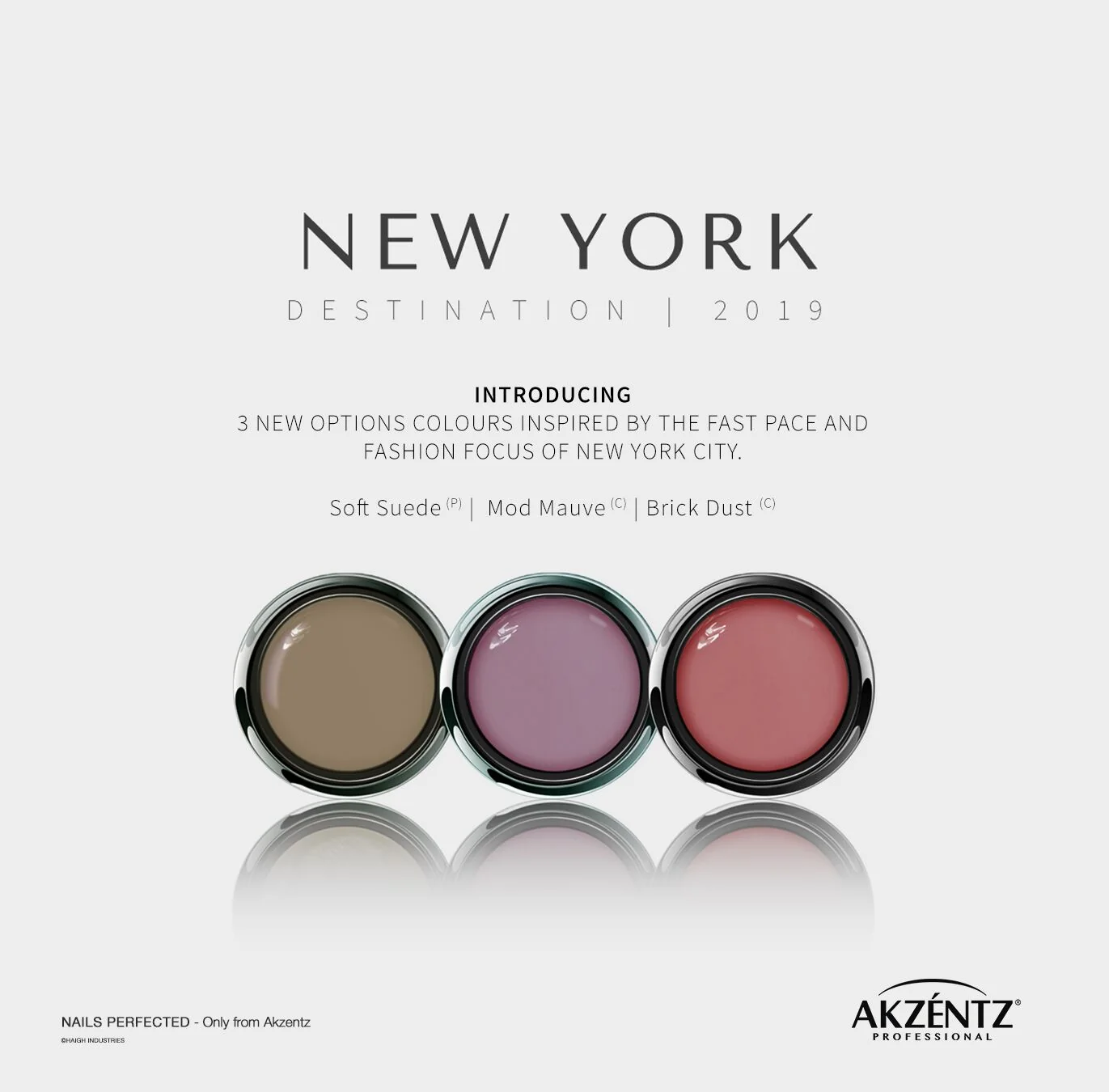 Easy-to-Use New York MINI Collection - Akzentz Options UV LED Classic