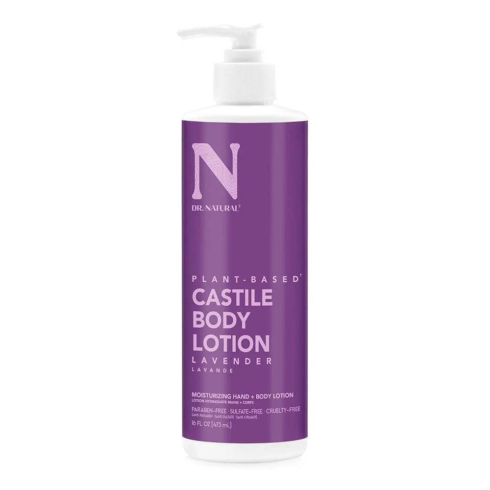 Next-Generation Dr Natural Lavender Pure Castile Body Lotion 16 Oz User-Friendly