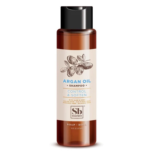 Superior SoapBox Shampoo Argan Oil with organ oil and Shea Butter 16 Oz World-Class