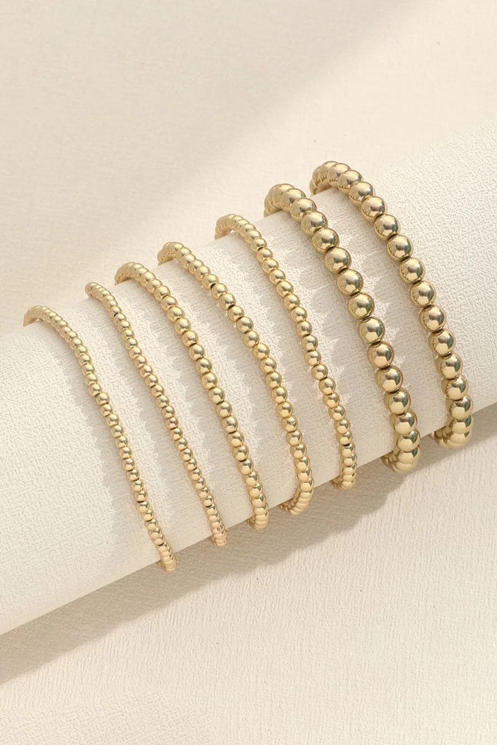 Minimalist Threaded Pear Multi Layered Beaded Bracelet Original