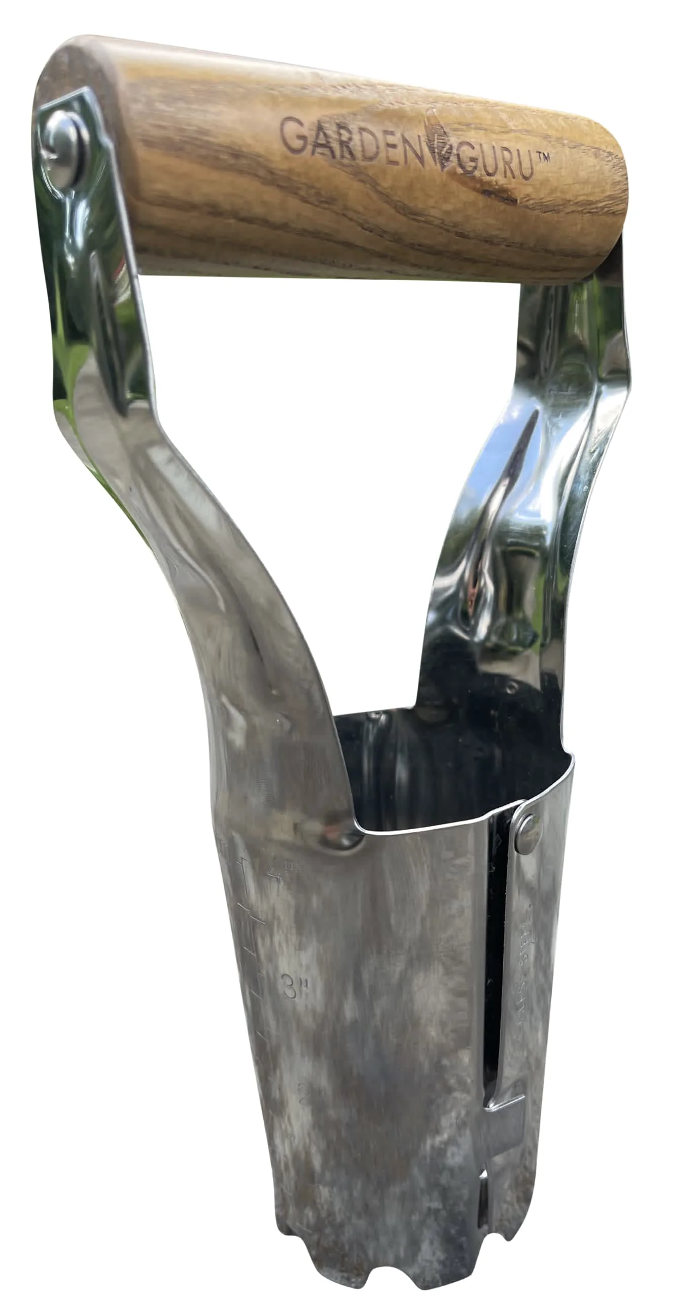 Original Design Garden Guru Stainless Steel Bulb Planter for Planting Bulbs Fine