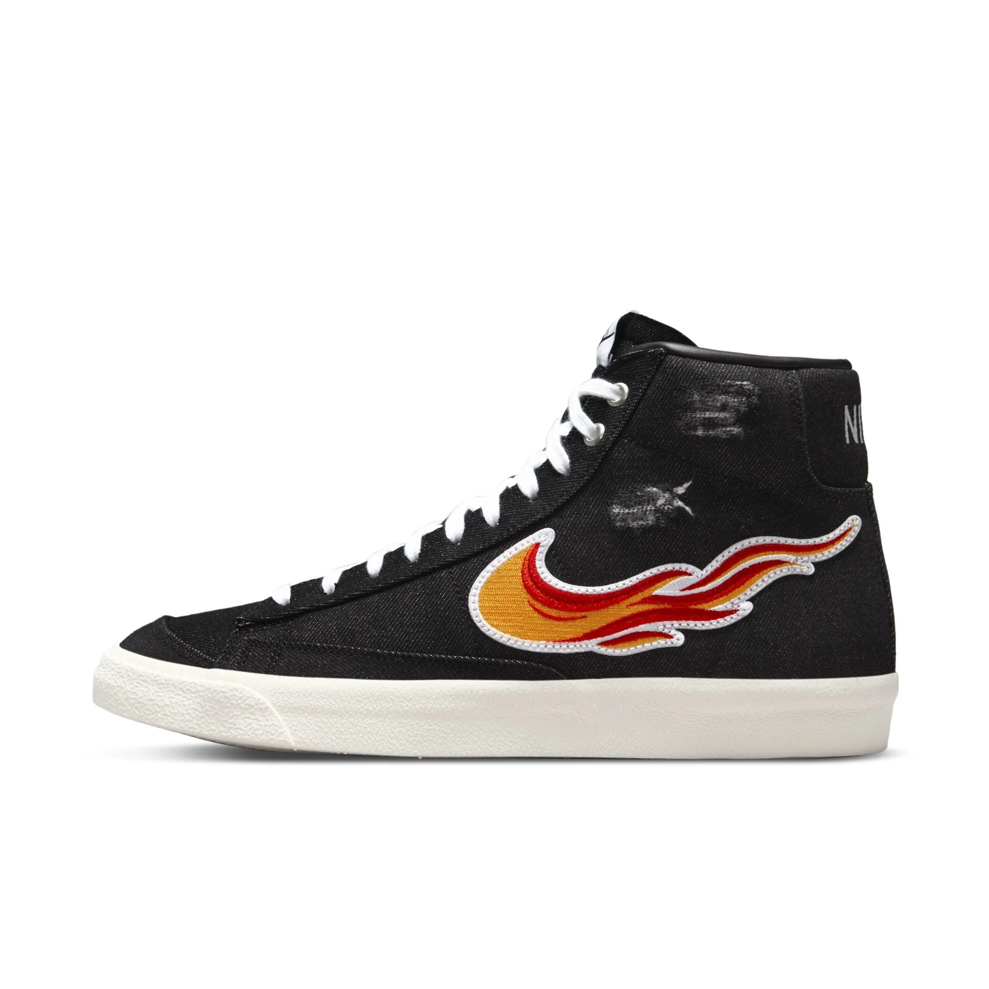 Traditional Nike Men's Blazer Mid 'Cleveland Rocks' Sneakers Natural