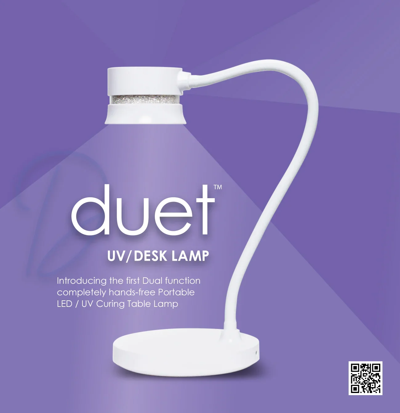 Organic MANIPRO GLO DUET LED UV Lamp - Great for Dual Forms or Flash Cure Flexible