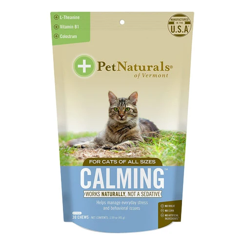 Safe Pet Naturals of Vermont Calming Treat Chews For Cats of All Sizes 30 Ea Smart