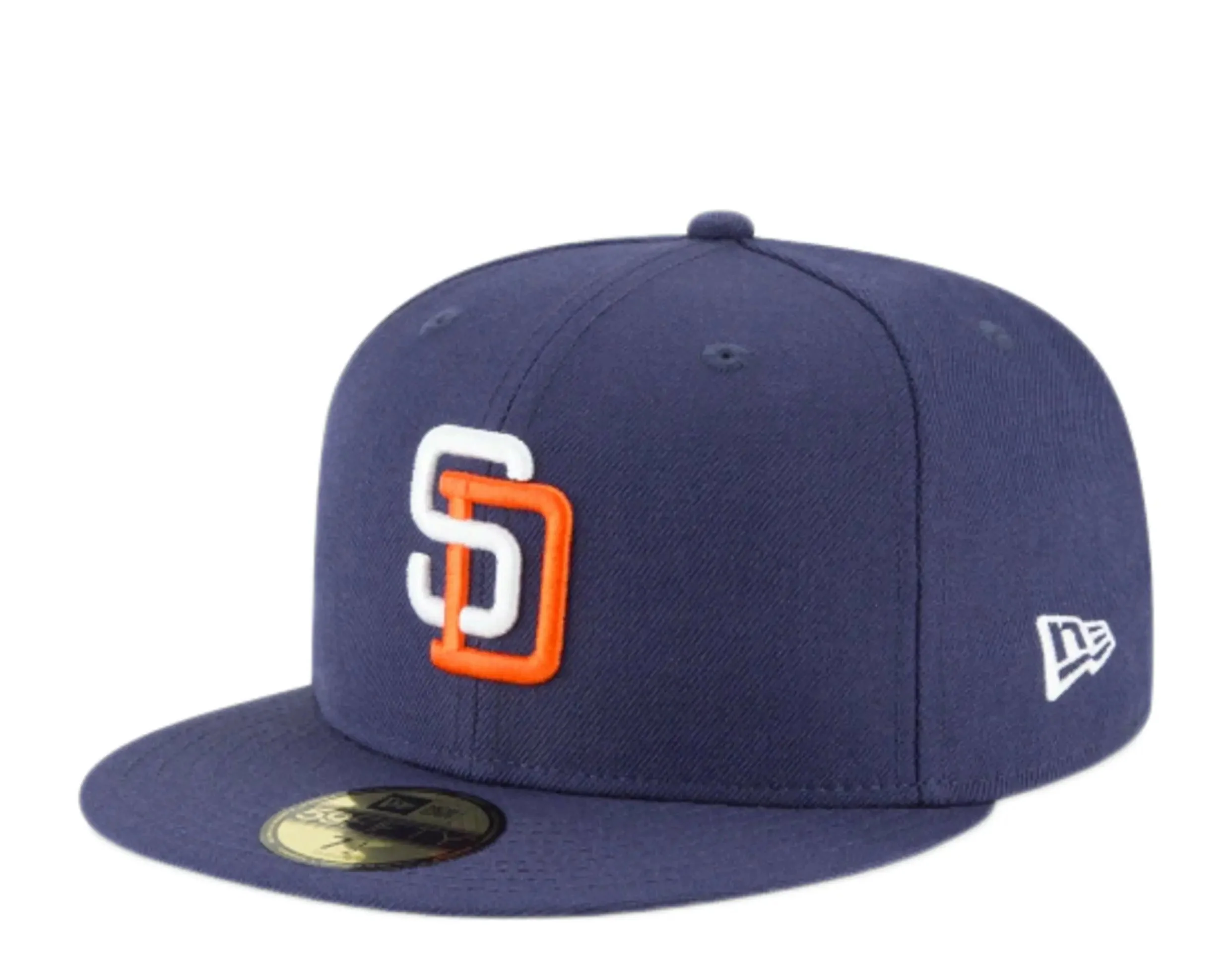 Trendy New Era 59Fifty San Diego Padres 1991 Cooperstown Men Fitted Hat Navy Detailed