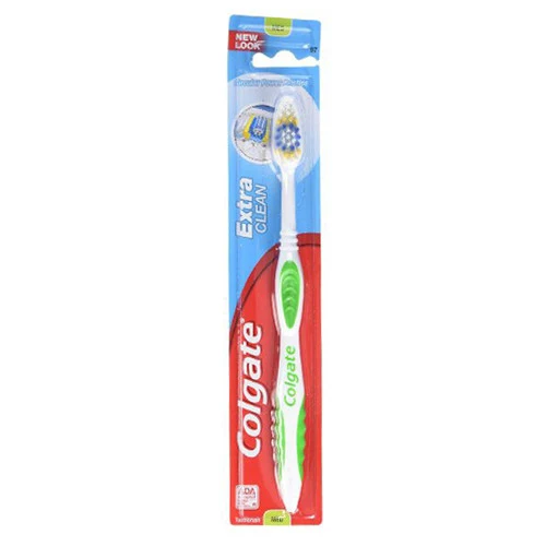 Elegant Colgate Extra Clean Full Head ToothBrush Medium 1 ea World-Class