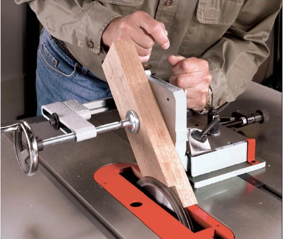 Natural Tenoning Jig for Table Saws Solid