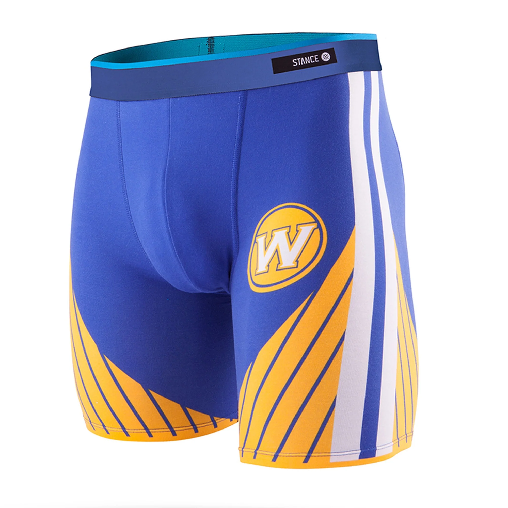 Verified Stance Men's NBA Golden State Warriors Boxer Brief Underwear Practical