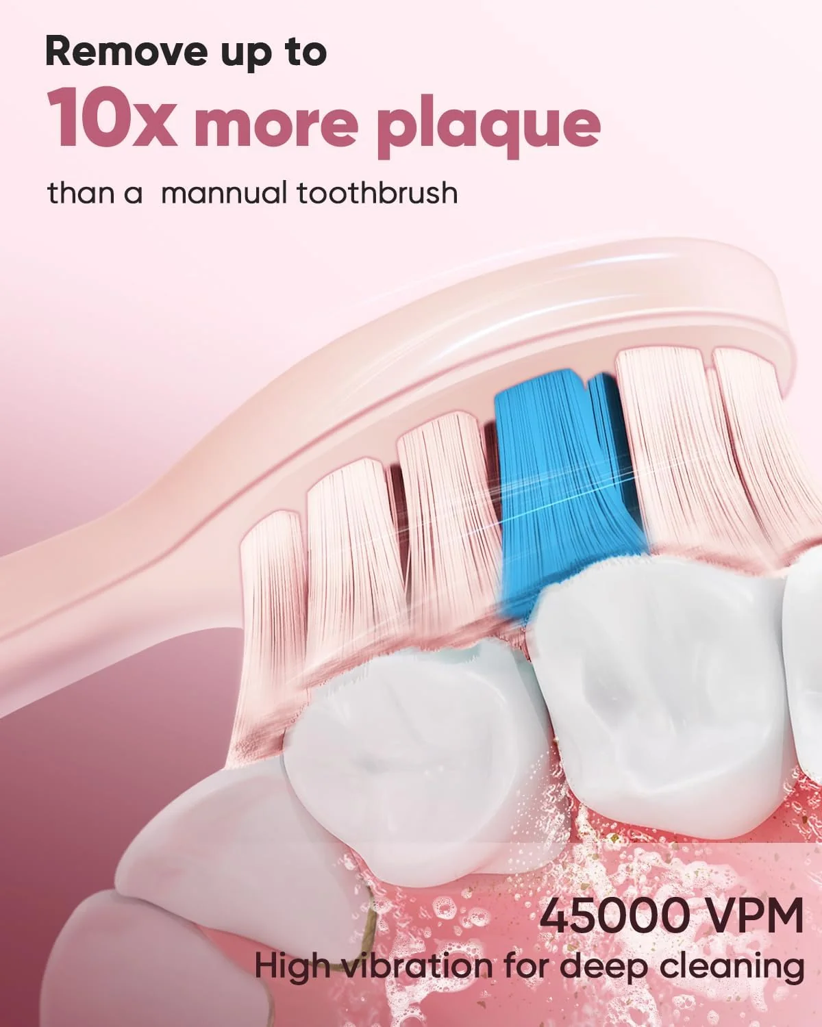 User-Friendly MySmile DY156 Electric Toothbrush for Adults Pink Top-Quality