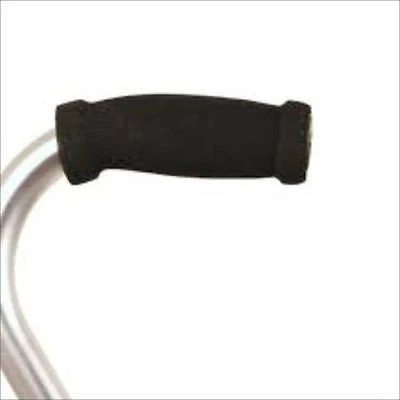 Convenient Pair of Soft Slip On Round Pipe Foam Grip Handle for Walkers Canes Smooth