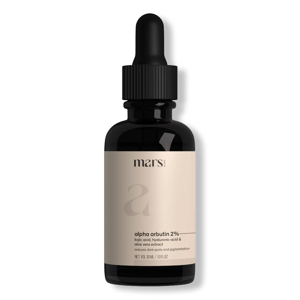 Detailed Mars 2 Alpha Arbutin Serum With Kojic Acid Hyaluronic Acid Aloe Vera Extract Modern