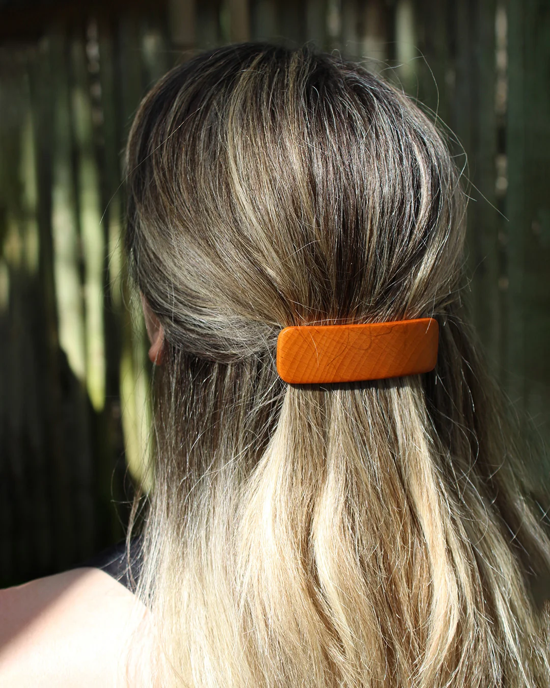 Quality Beech Wood - 3 Pack French Barrettes Selected