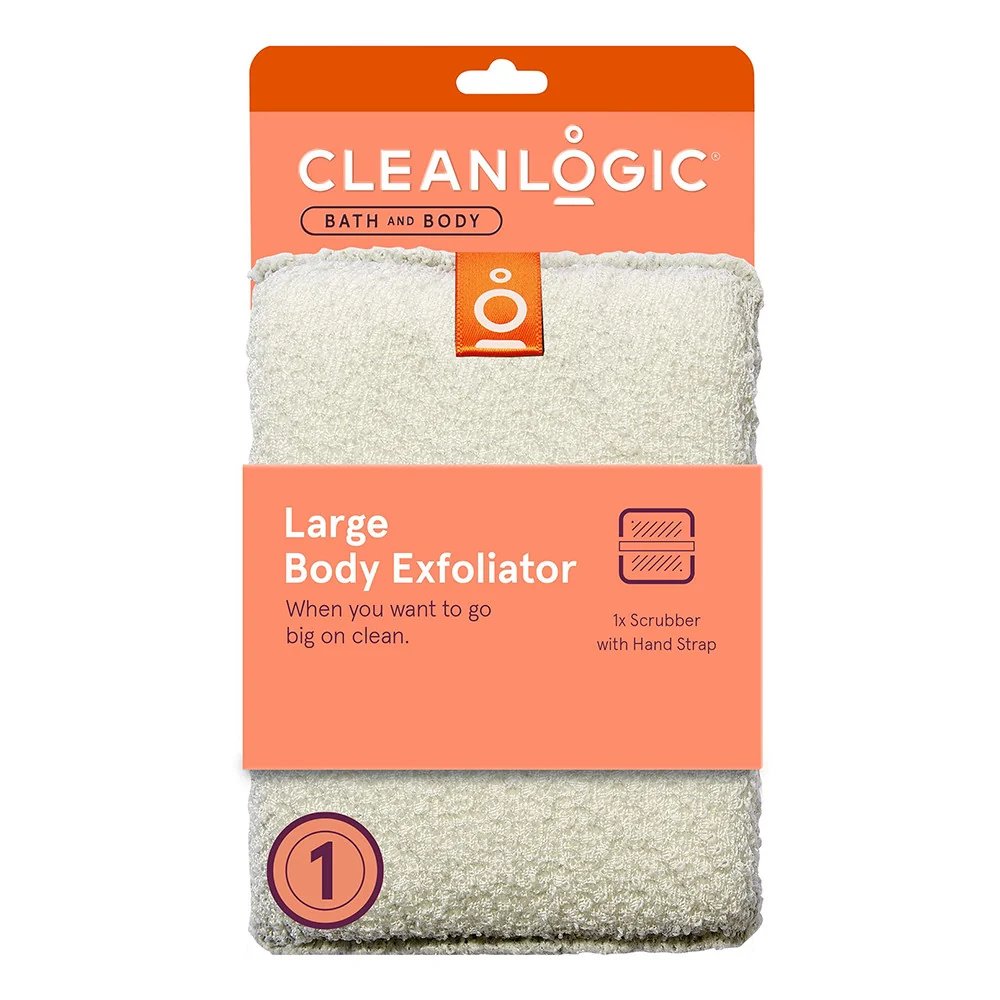 Environmentally Friendly Clean Logic X Large Exfoliating Body Scrubber Colors May Vary 1 Ea Organic