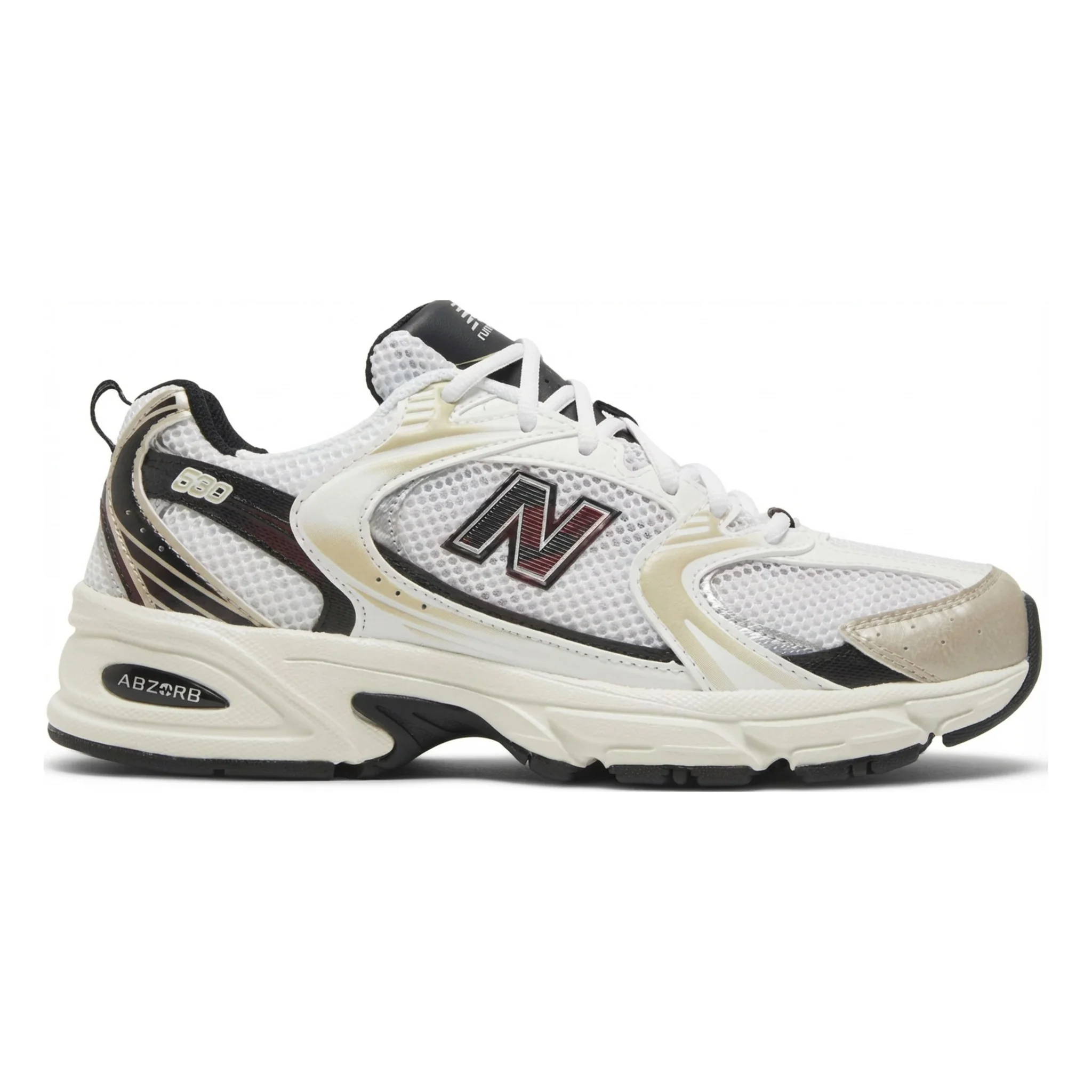 Effective New Balance Men's 530 'White Light Gold Metallic' Outstanding