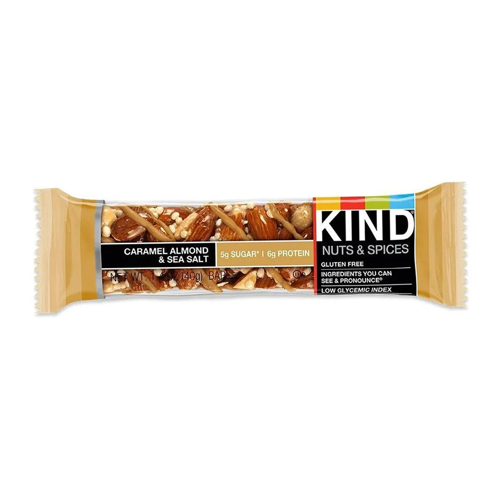 Unique Kind Caramel Almond and Sea Salt Bar 1.4 Oz Proven